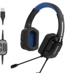TAGH401BL/00 - CUFFIA C/MICROFONO USB GAMING DIRAC PHILIPS TAGH401BL/00 3D PROFESSION.