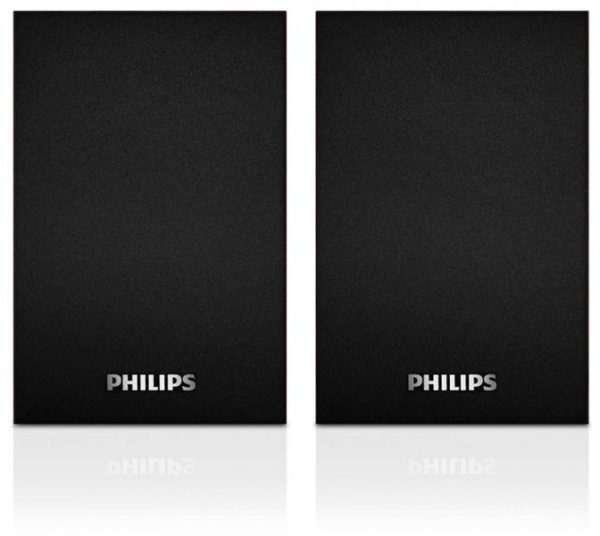 SPA20/00 - SPEAKER PHILIPS SPA20/00 7W USB COLORE LEGNO MARRONE