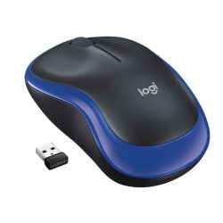 910-002236 - MOUSE M185 LOG CORDLESS BLU/NERO LOGITECH USB NANO RECEIVER