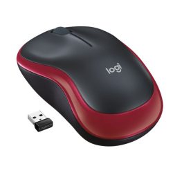 910-002237 - MOUSE M185 LOG CORDLESS ROSSO/NERO LOGITECH USB NANO RECEIVER