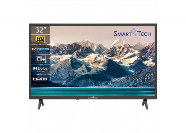 32HN10T2 - TV 31,5" SMARTECH HD BONUS TV DVB T2/C/S- 3X HDMI,H265