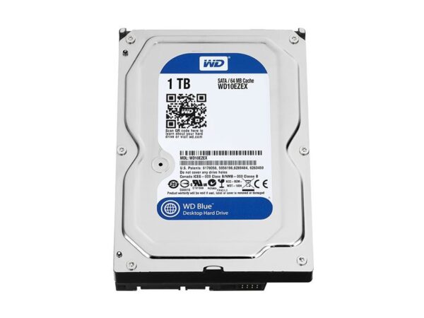 REL_WD10EZEX - HD 3,5 1TB 7200RPM 64MB SATA3 BLUE WD BLUE