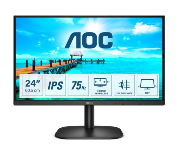 24B2XH - MON 23,8"IPS VGA HDMI 24B2XH AOC 16:9
