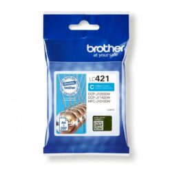 LC421C - INK BROTHER LC421C CIANO 200PG PER DCP J1050DW