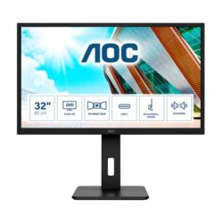 Q32P2CA - MON 31.5 IPS 2K DP HDMI USB C AOC Q32P2CA REG ALTEZZA PIVOT MM