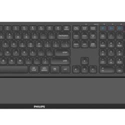 SPT6607B/34 - TASTIERA PHILIPS WIFI COMBO+MOUSE RETAIL SPT6607B/34 WIRELESS BT PRO