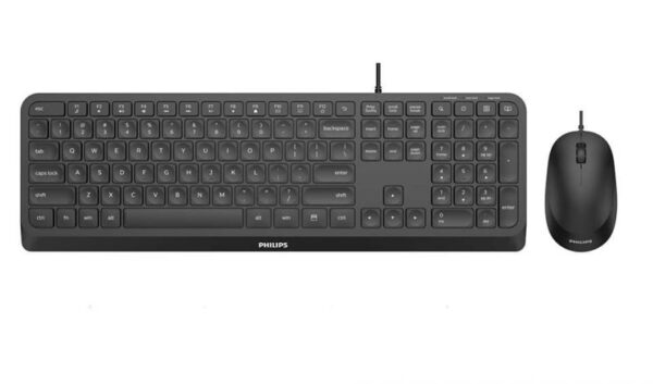 SPT6307B/34 - TASTIERA PHILIPS WIFI COMBO + MOUSE RETAIL SPT6307B/34 WIRELESS